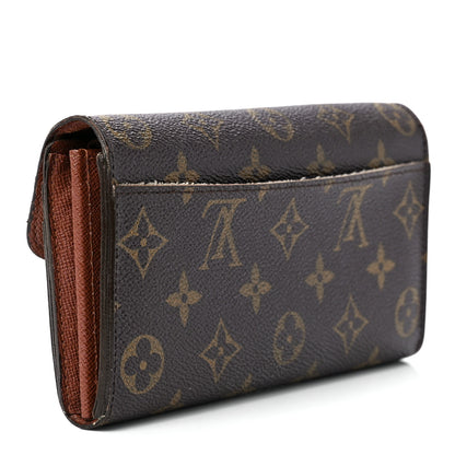 Louis Vuitton Monogram Sarah Wallet NM 3 of 13