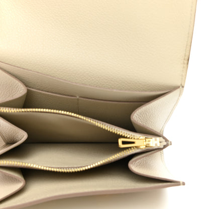 Hermes Evercolor Constance Compact Passant Wallet Beton 5 of 11