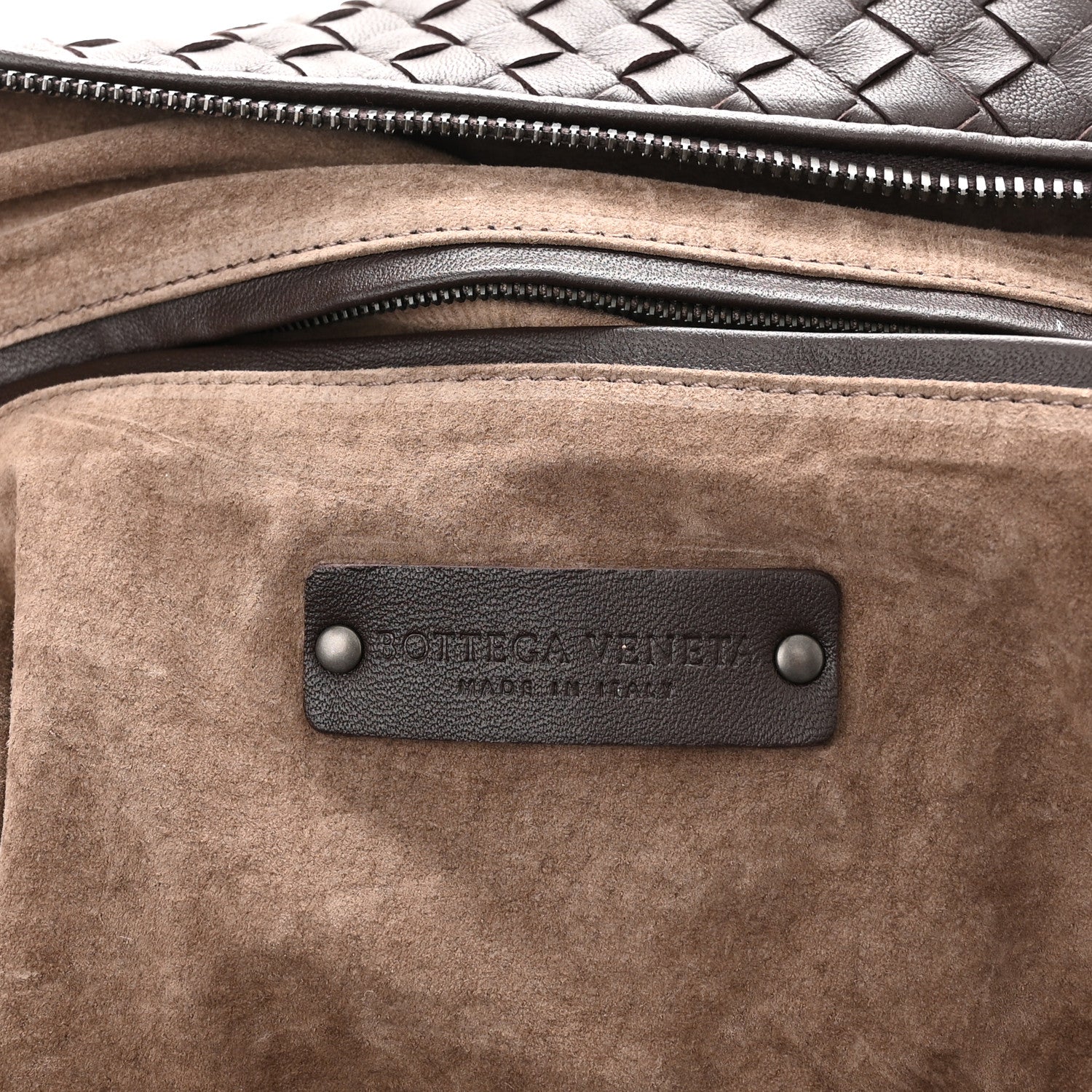 Bottega Veneta Nappa Intrecciato Medium Convertible Tote Ebano 5 of 10