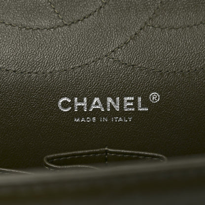 Chanel Aged Calfskin Quilted 2.55 Reissue 227 Flap Dark Green 6 of 11