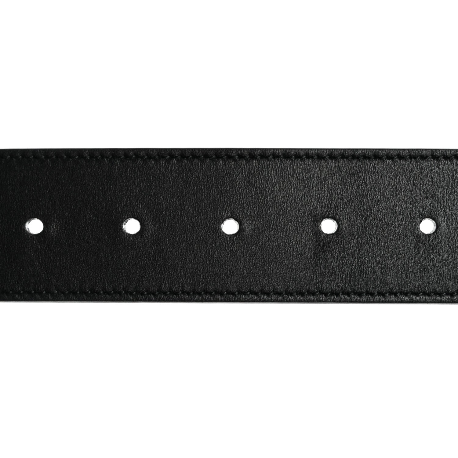 Gucci Calfskin Double G 40mm Belt 80 32 Black 3 of 6