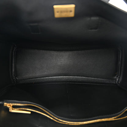 Balenciaga Smooth Calfskin Small Bel Air Carry All Bag Black 5 of 10