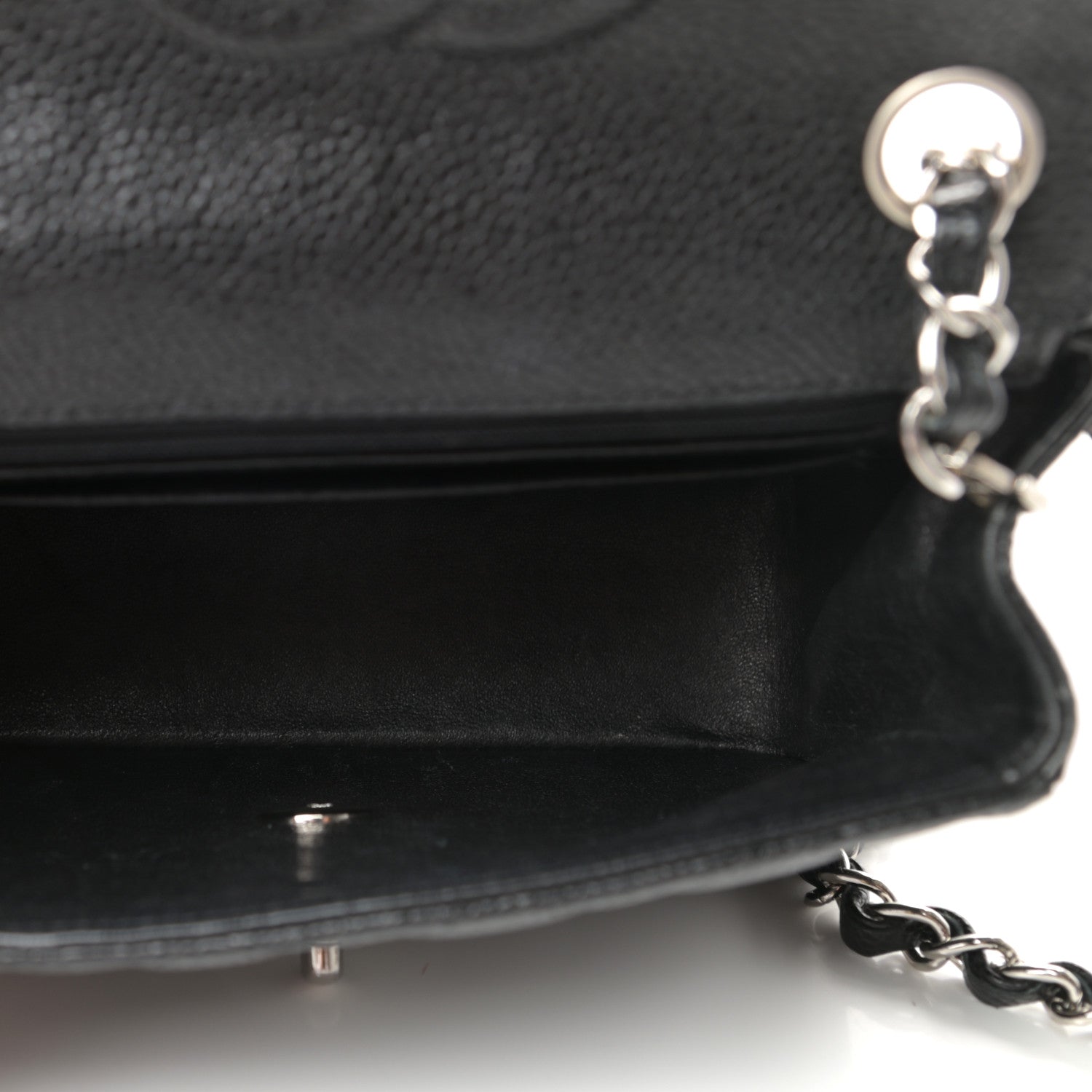 Chanel Caviar Quilted Mini Square Flap Black 5 of 11