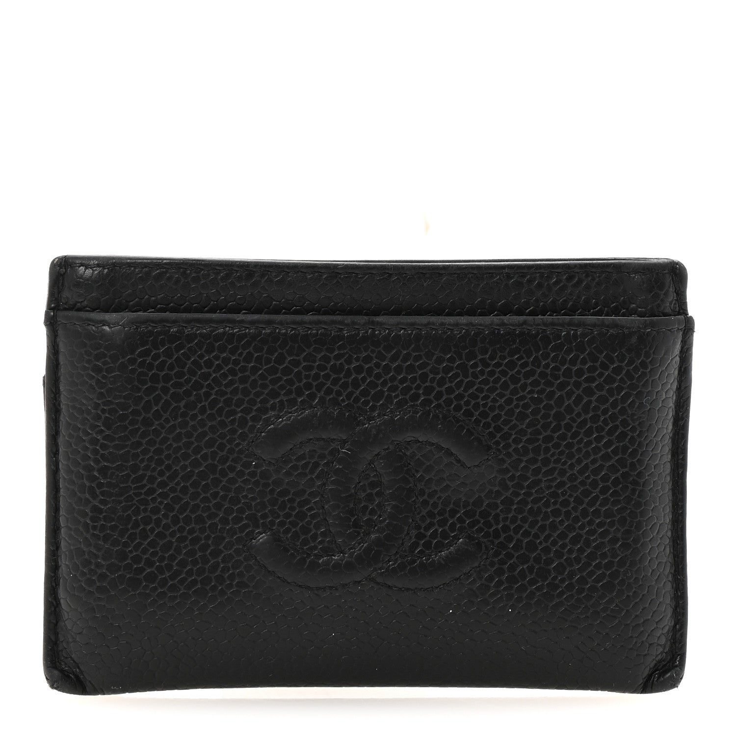 Chanel Patent Caviar CC Card Holder Black Black 3 of 22