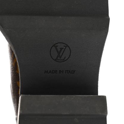 Louis Vuitton Patent Monogram LV Beaubourg Ankle Boots 41 Black 8 of 11