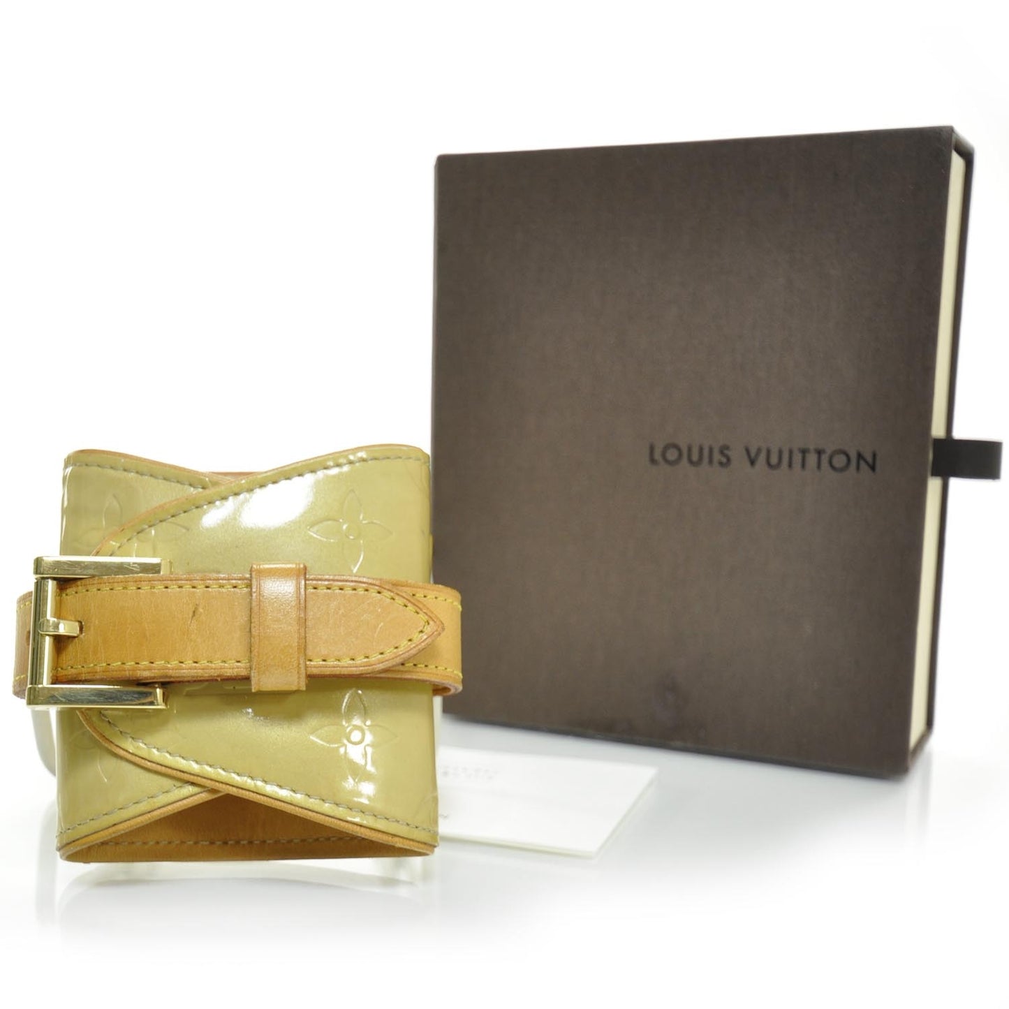 Vernis Lafayette Street Coin Purse Bracelet Beige