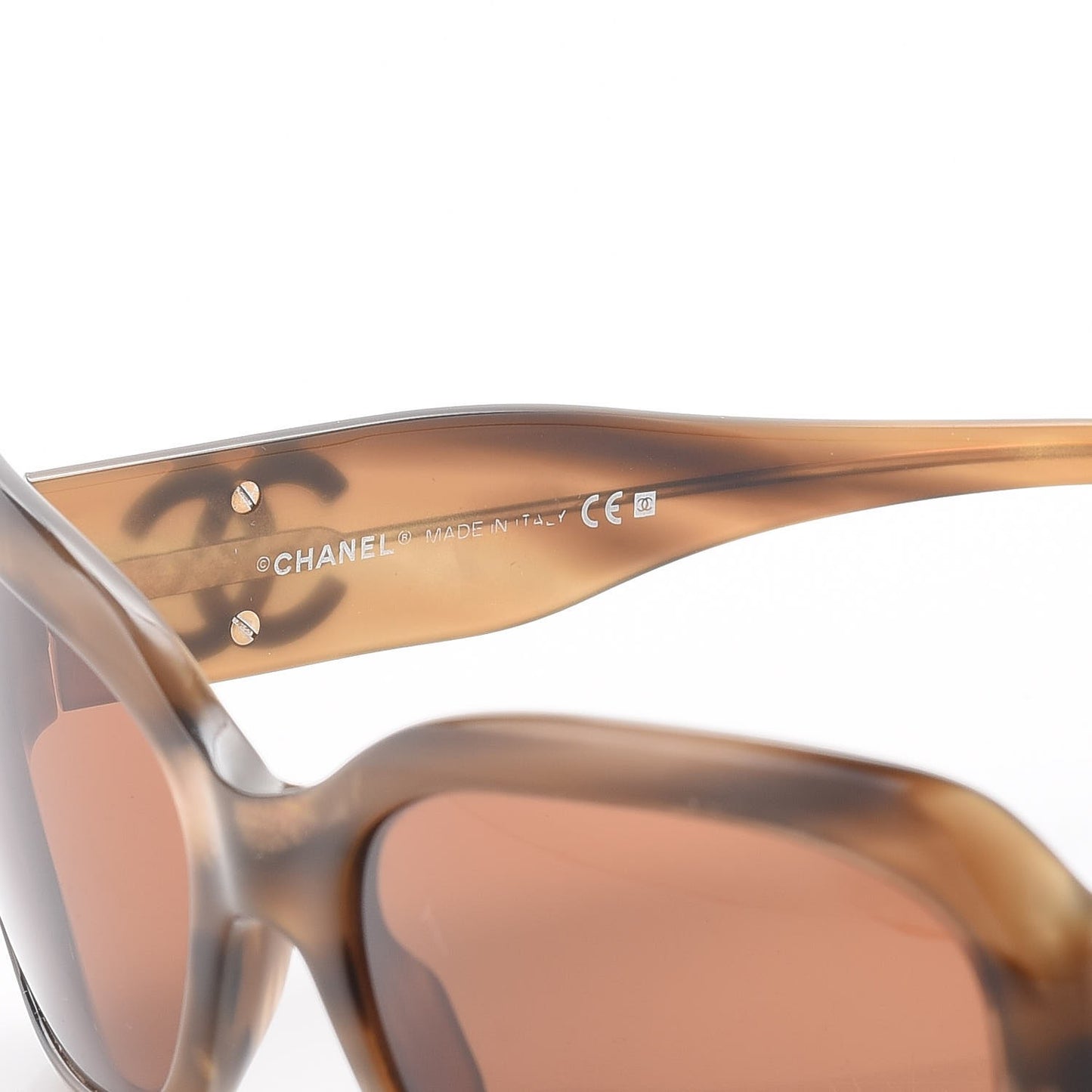 Studded CC Sunglasses 5102 Tortoise