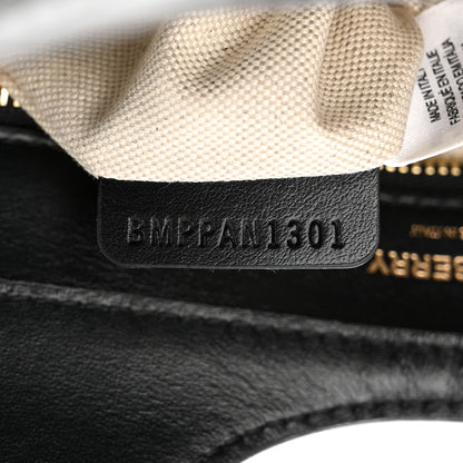 Burberry Calfskin Check Mini Pocket Bag Black 7 of 12
