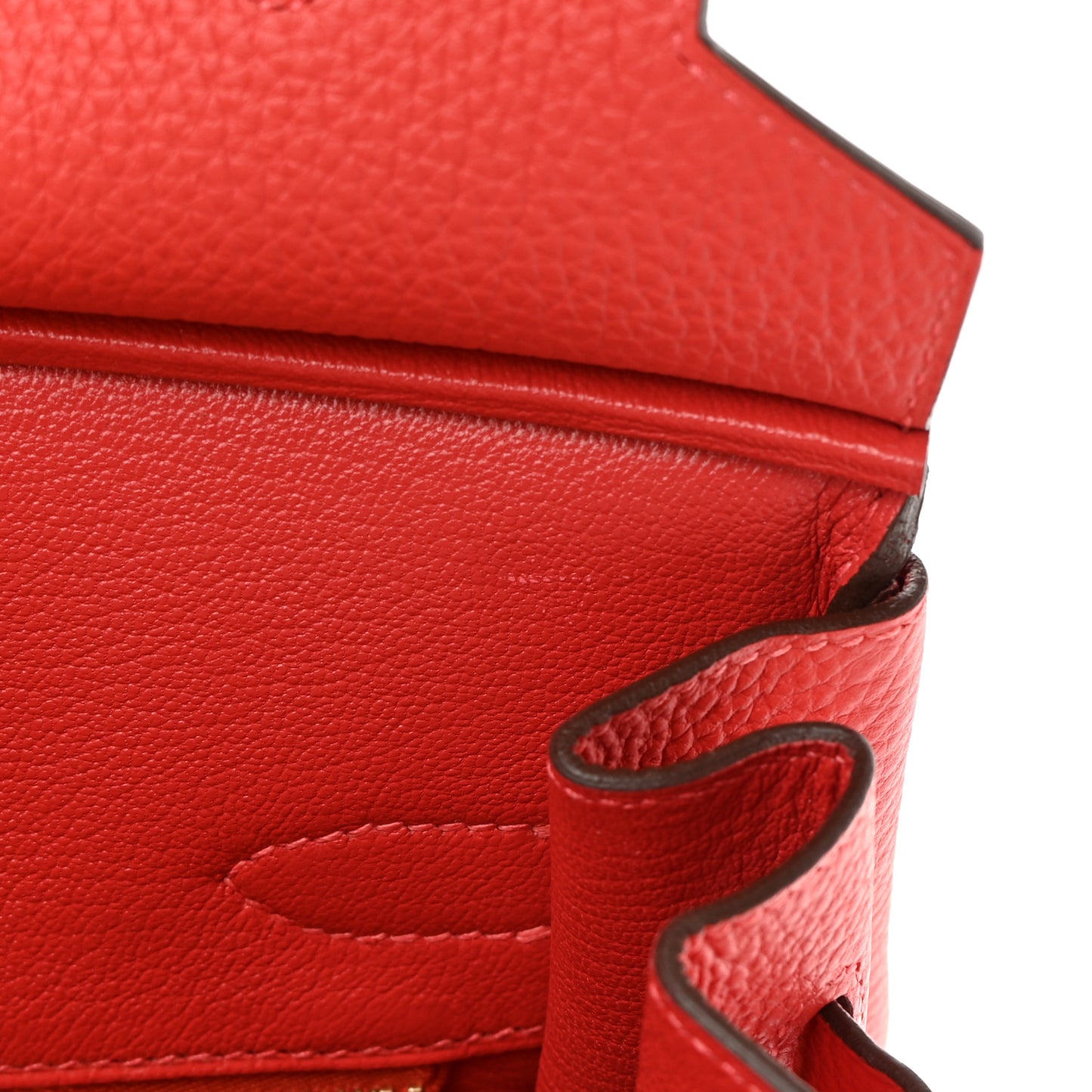 Togo Birkin 30 Rouge Pivoine