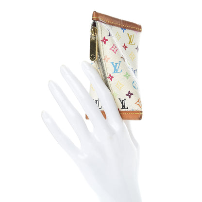 Louis Vuitton Monogram Multicolor Berlingot Coin Purse White 2 of 9