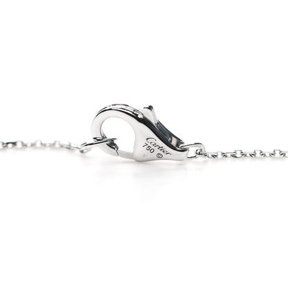 Cartier 18K White Gold Diamond Caresse D'Orchidees Par Cartier Necklace 4 of 6