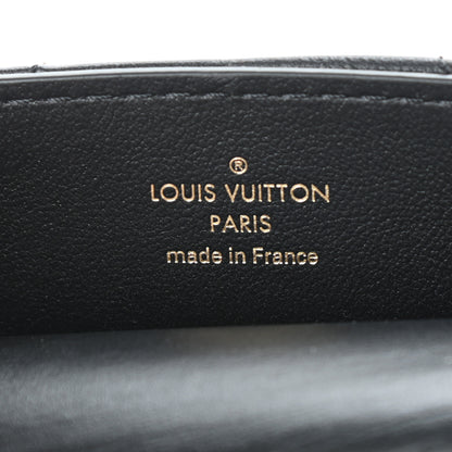 Louis Vuitton Calfskin New Wave Chain Tote Black 6 of 9