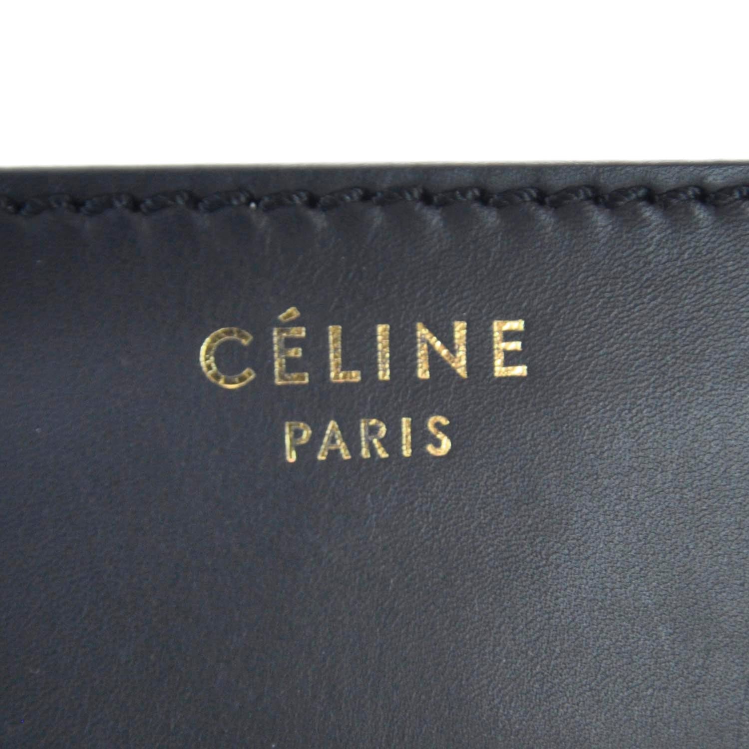 Celine Ombre Python Mini Luggage Black 8 of 9