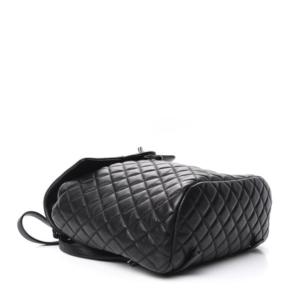 Chanel Lambskin Quilted Large Urban Spirit Backpack Black 3 of 9
