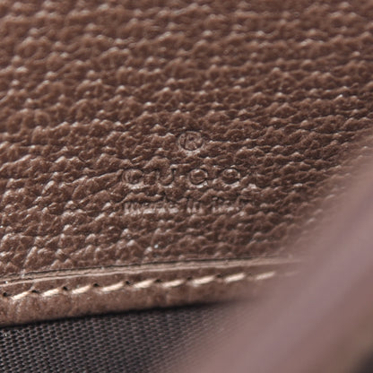 Gucci GG Supreme Monogram Web Ophidia Wallet On Chain Brown 6 of 11