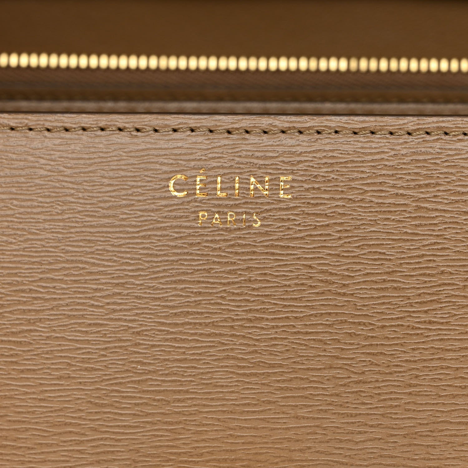 Celine Liege Calfskin Medium Classic Box Flap Bag Taupe 6 of 14
