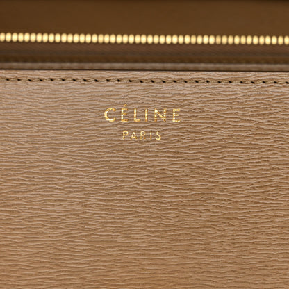 Celine Liege Calfskin Medium Classic Box Flap Bag Taupe 6 of 14