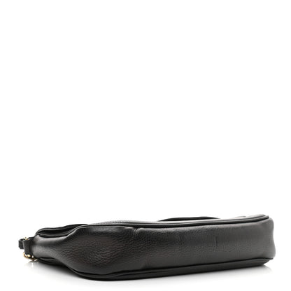 Gucci Pebbled Calfskin Medium Soho Flap Crossbody Black 4 of 14