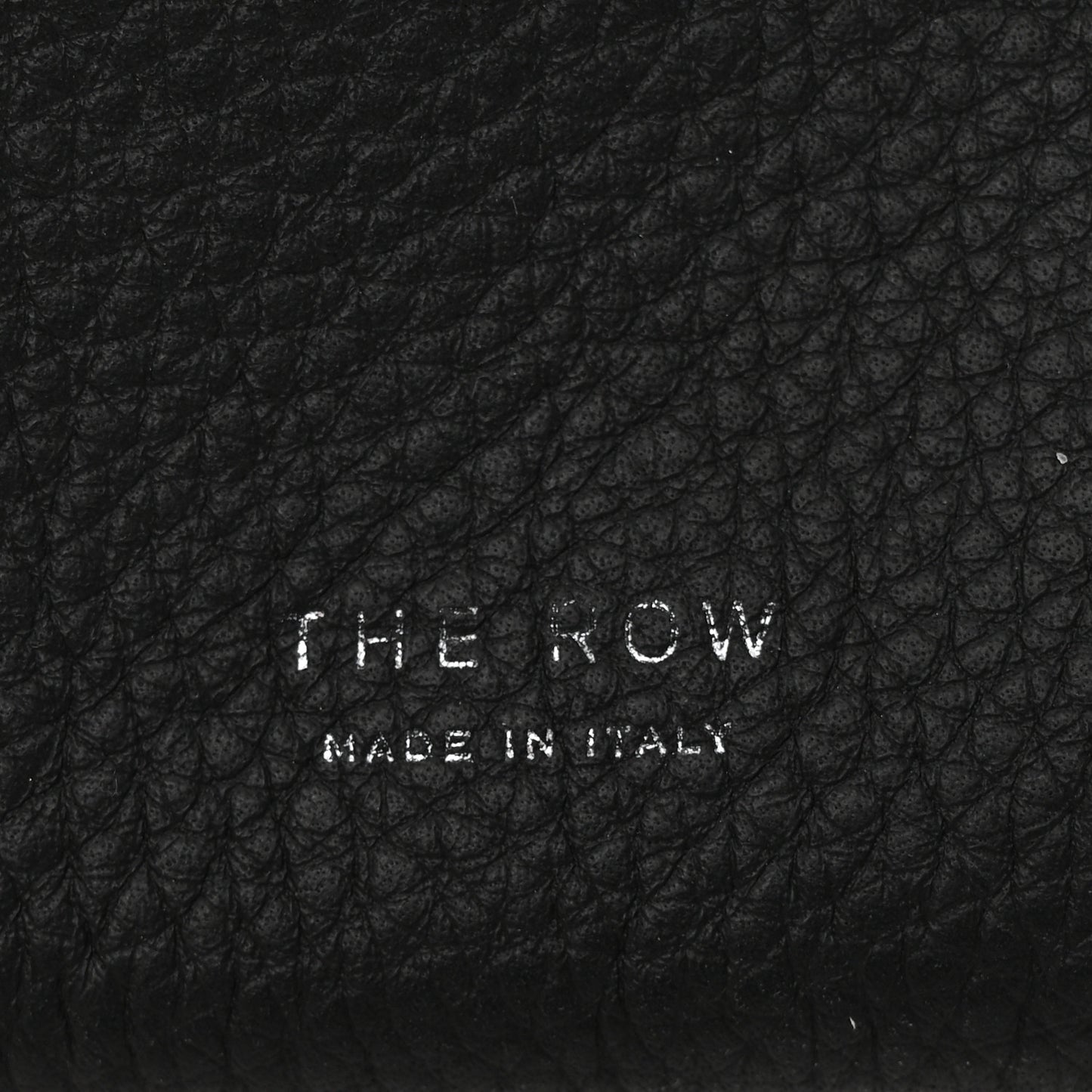 Grained Calfskin Park Tote Three Black