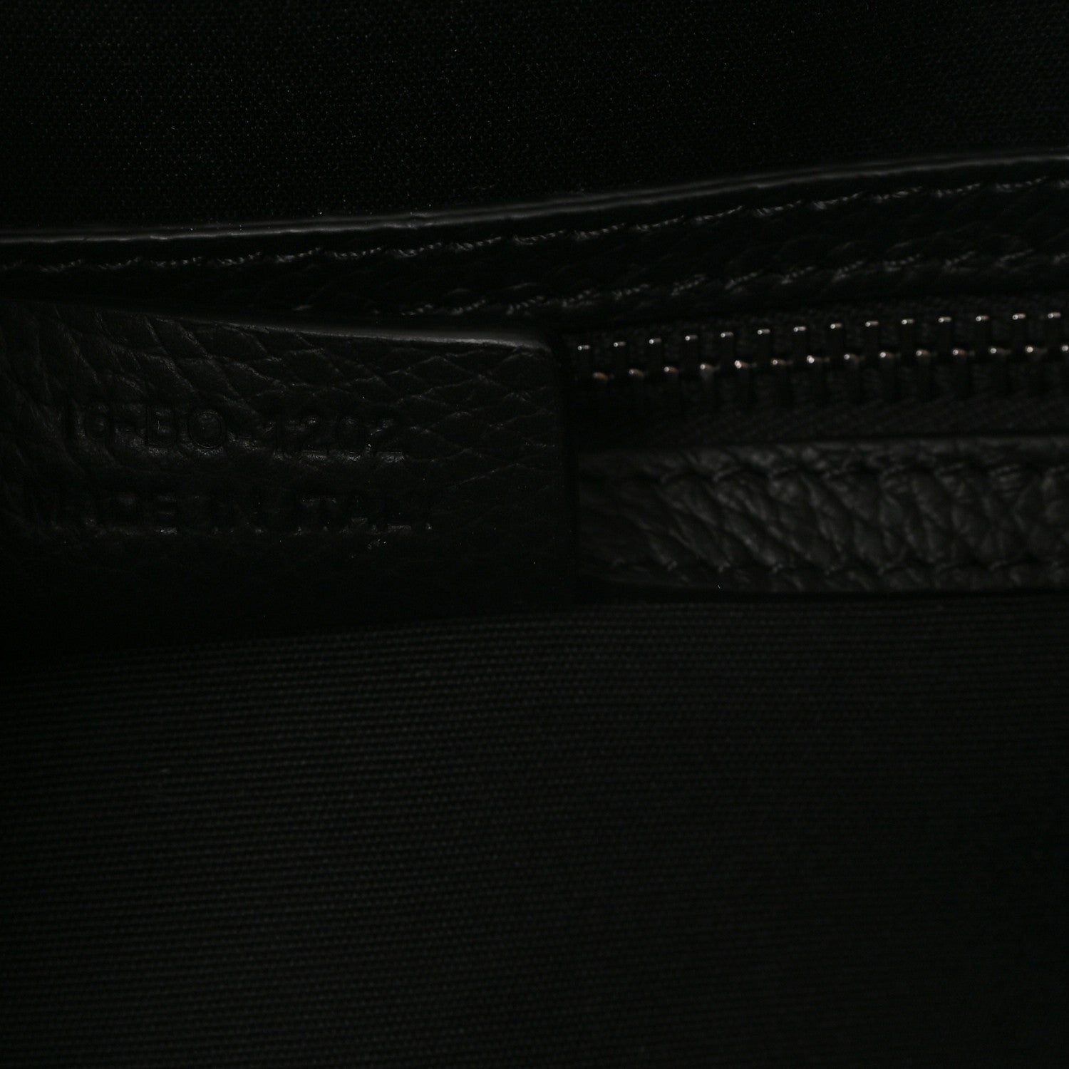 Christian Dior X ERL Calfskin Lingot 50 Bag Black 6 of 8
