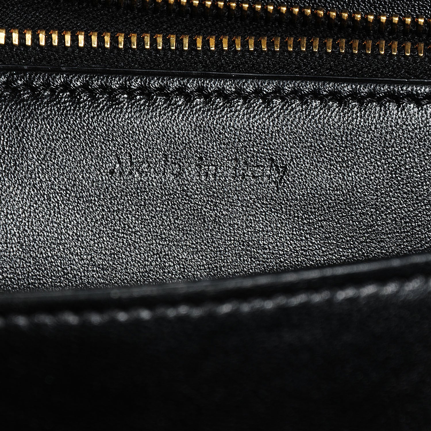 Celine Spazzolato Medium Box Shoulder Bag Black 8 of 8