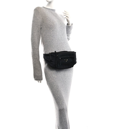 Prada Tessuto Nylon Montagna Belt Bag Black 2 of 9