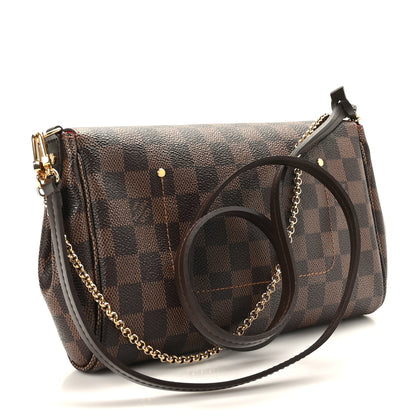 Louis Vuitton Damier Ebene Favorite MM 3 of 8