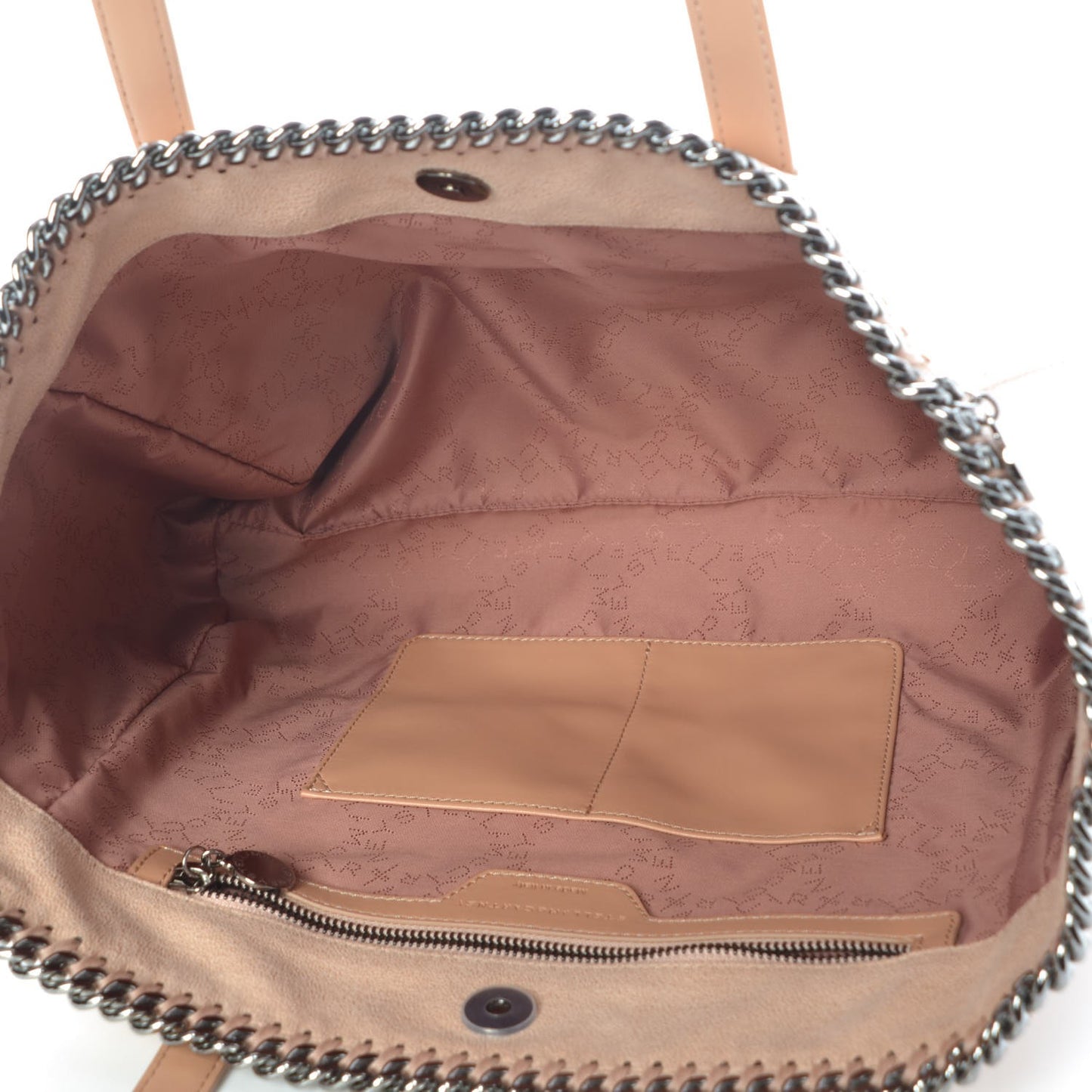Shaggy Deer Falabella East West Shopper Tote Powder