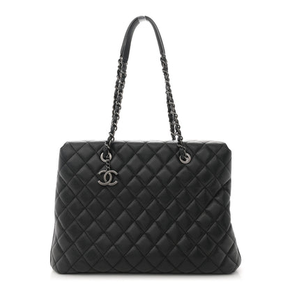 Chanel Caviar Quilted City Shopping Tote Black 1 of 13