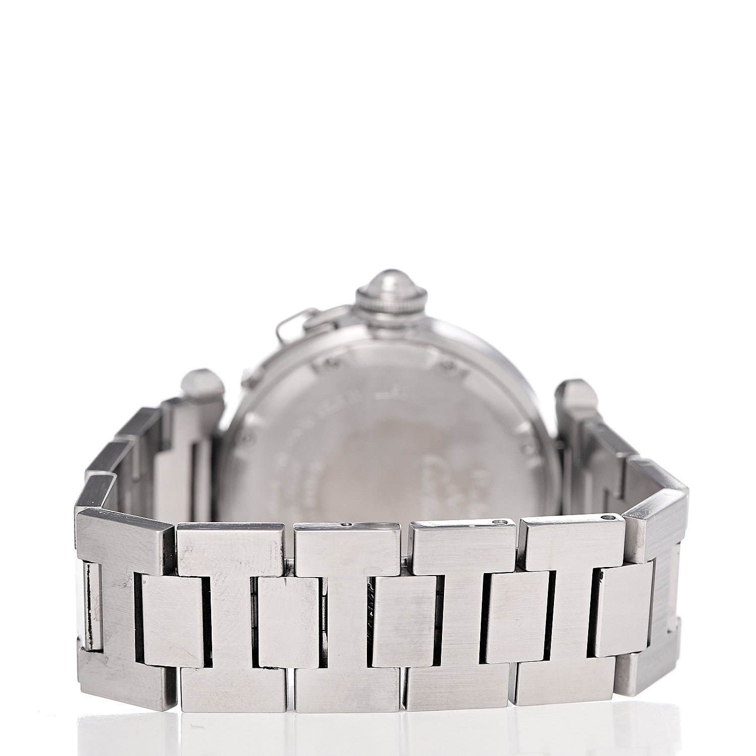 Cartier Stainless Steel 35mm Pasha GMT Automatic Watch 4 of 9