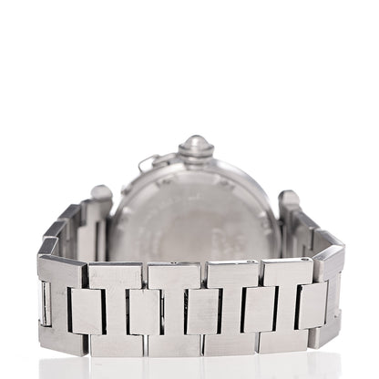 Cartier Stainless Steel 35mm Pasha GMT Automatic Watch 4 of 9