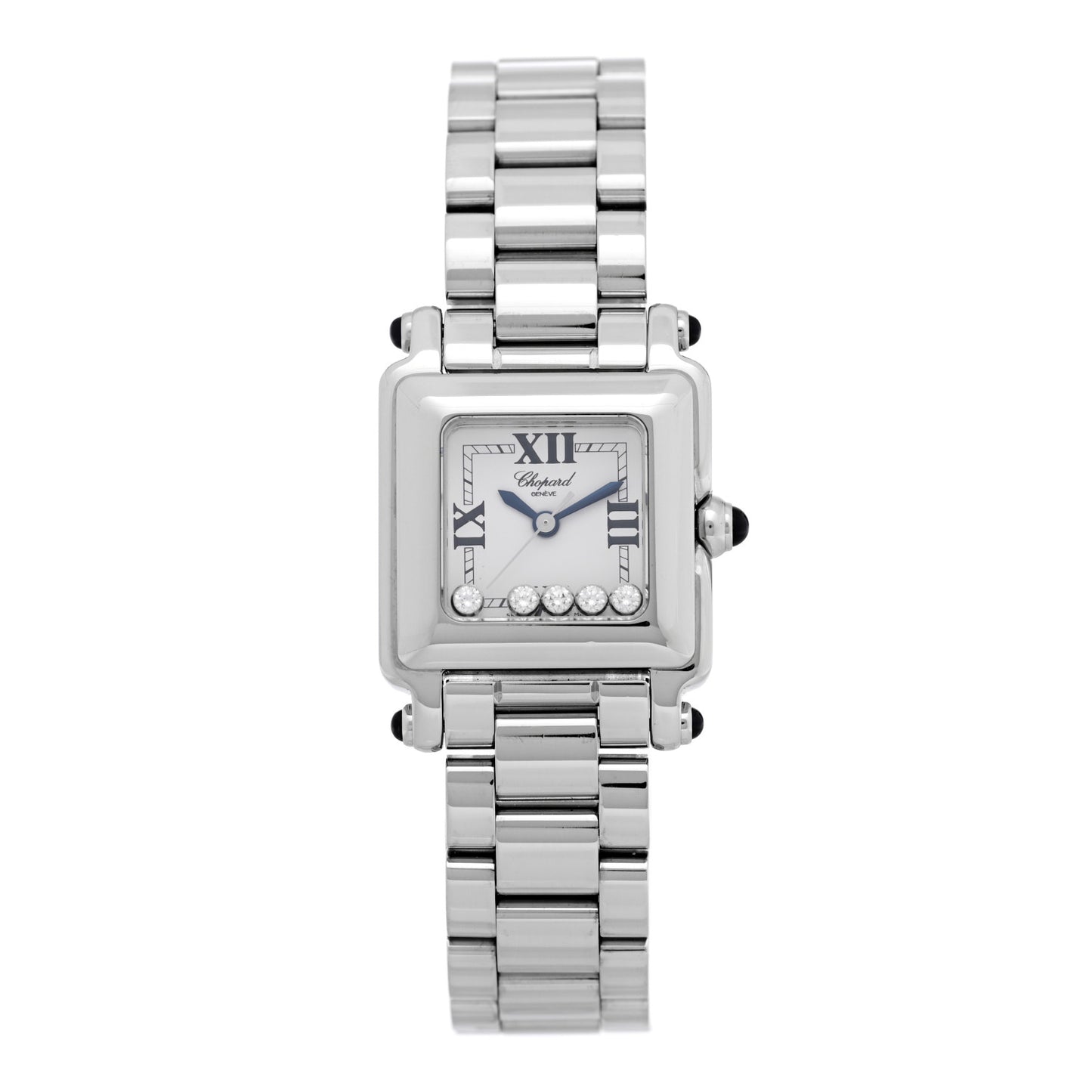 Stainless Steel 5 Diamond 23mm Happy Sport Quartz Watch