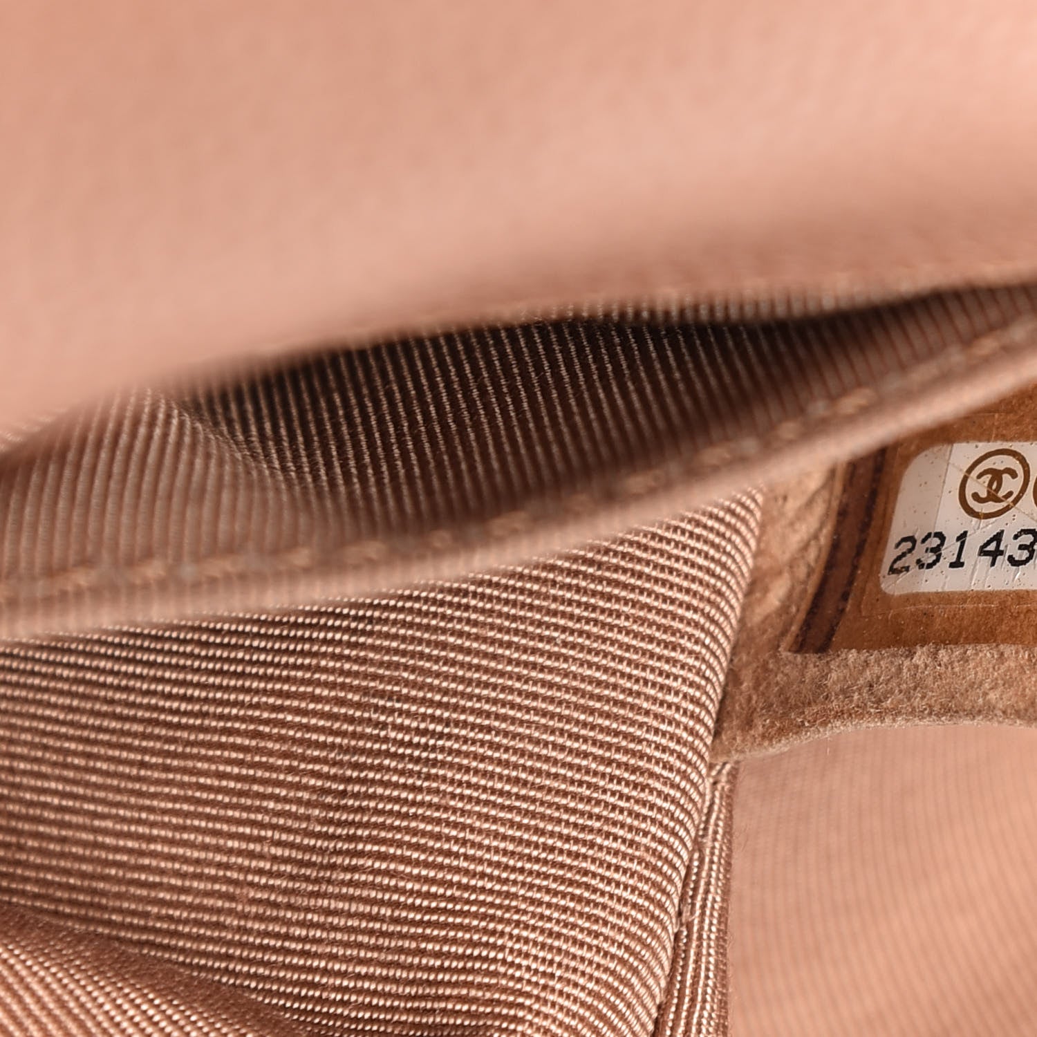 Chanel Caviar Quilted Medium Boy Flap Camel 9 of 9