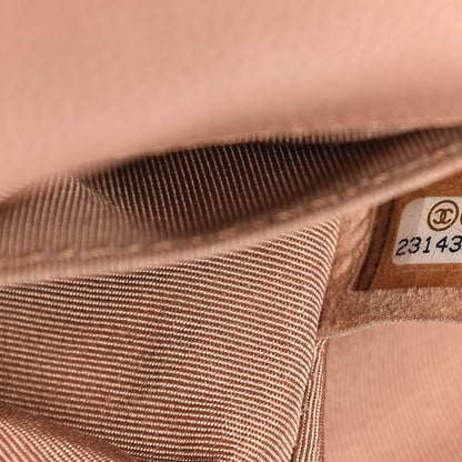 Chanel Caviar Quilted Medium Boy Flap Camel 9 of 9