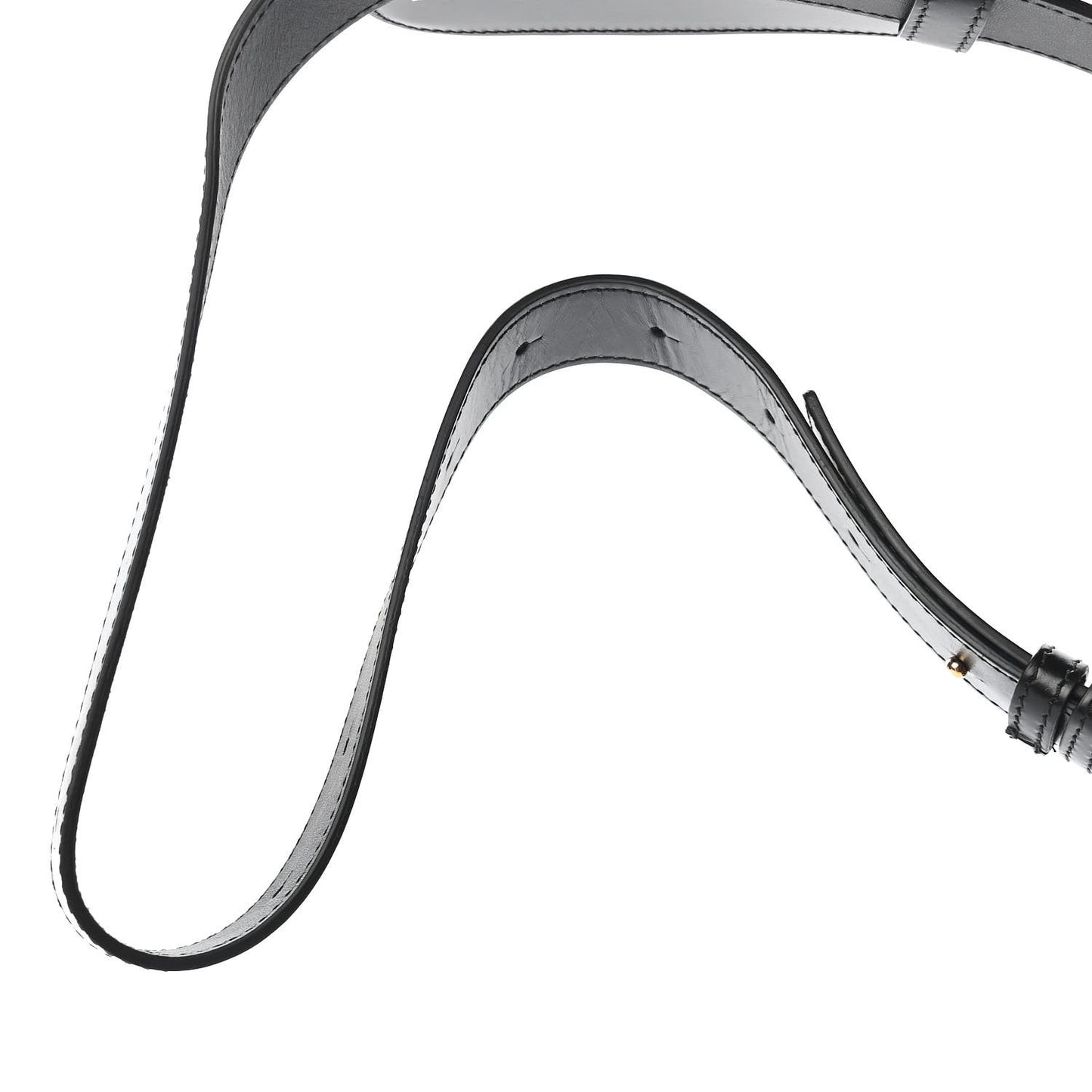 Calfskin TB Belt Bag Black