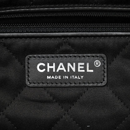Chanel Shiny Calfskin Quilted Small Chanel 22 So Black 8 of 14