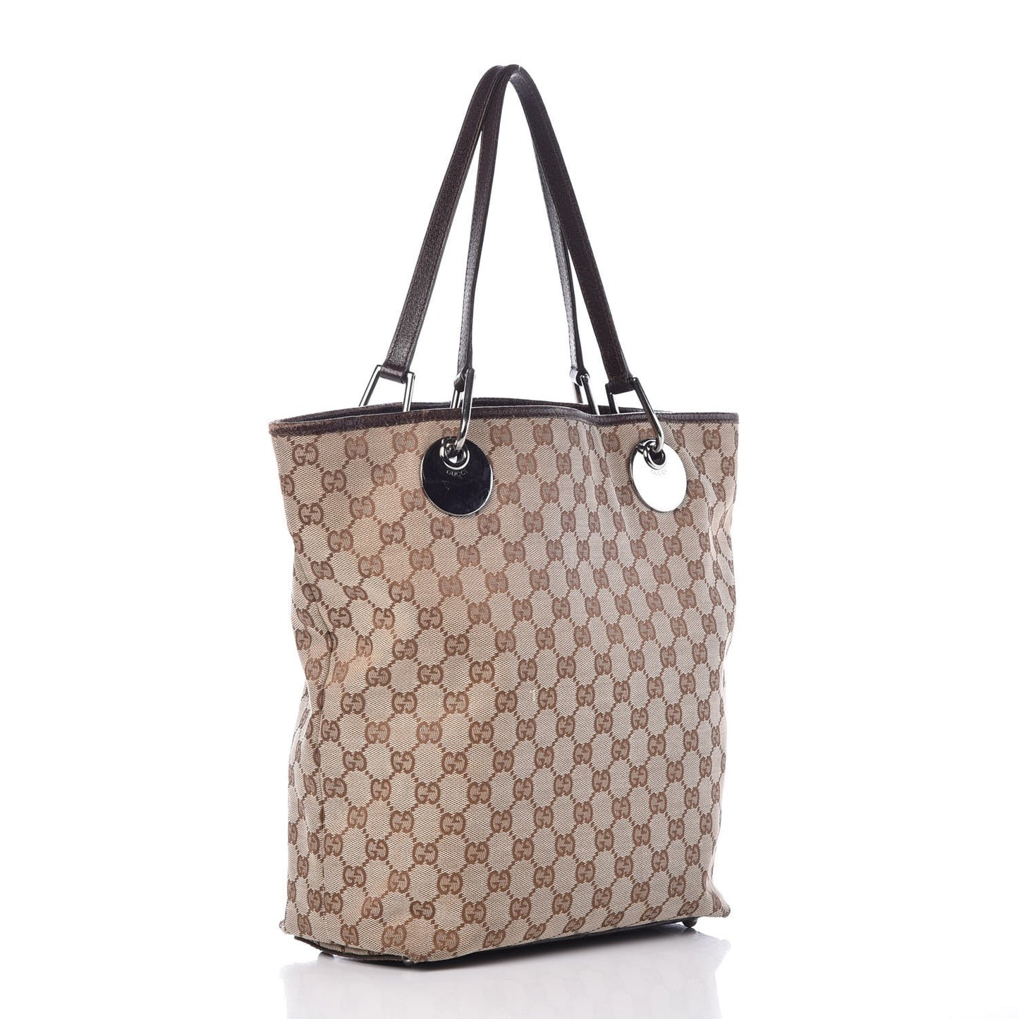 Monogram Large Eclipse Tote Brown