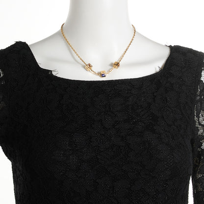 Louis Vuitton Swarovski Gamble Short Necklace Azur 2 of 5