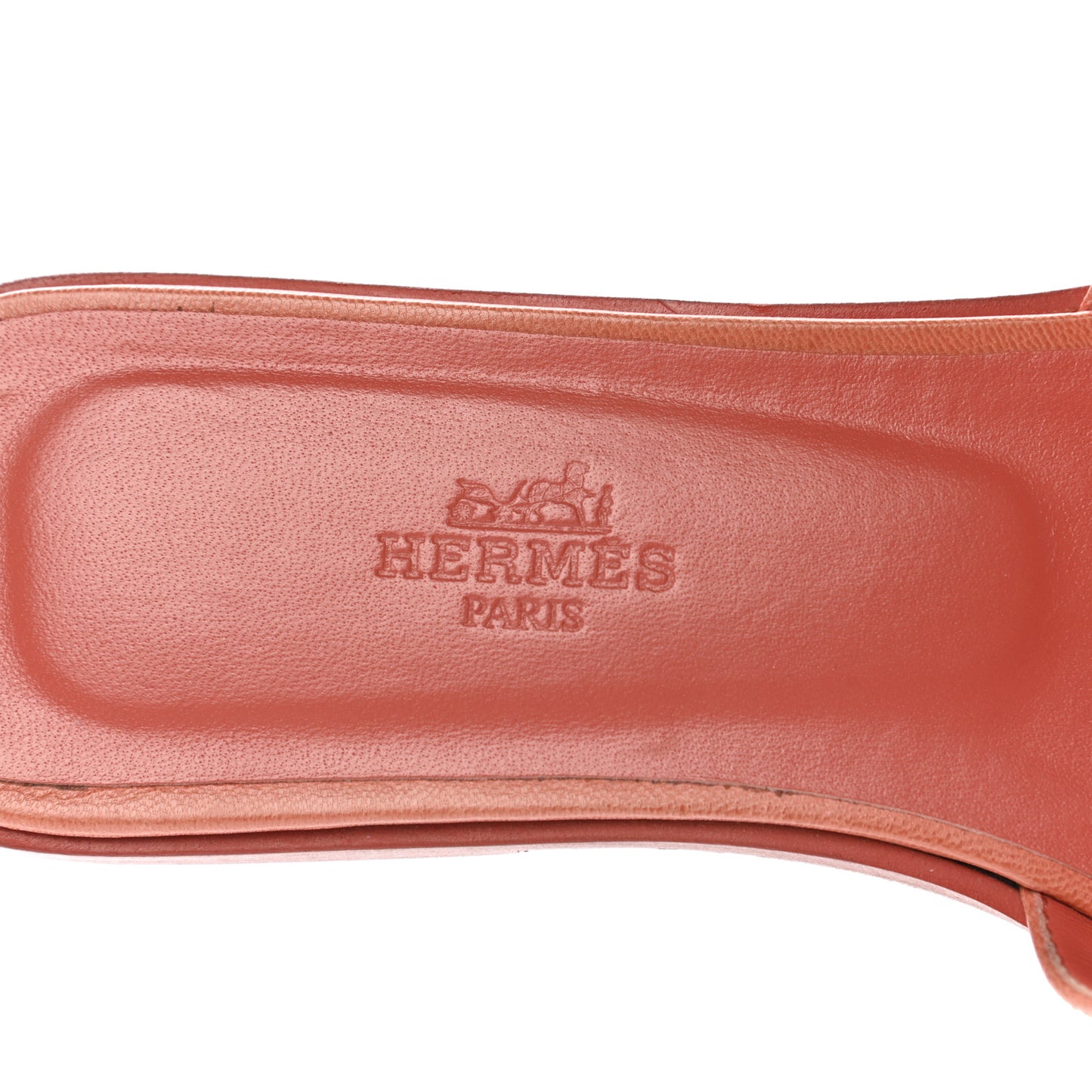 Goatskin Oran Sandals 37.5 Rouge Blush