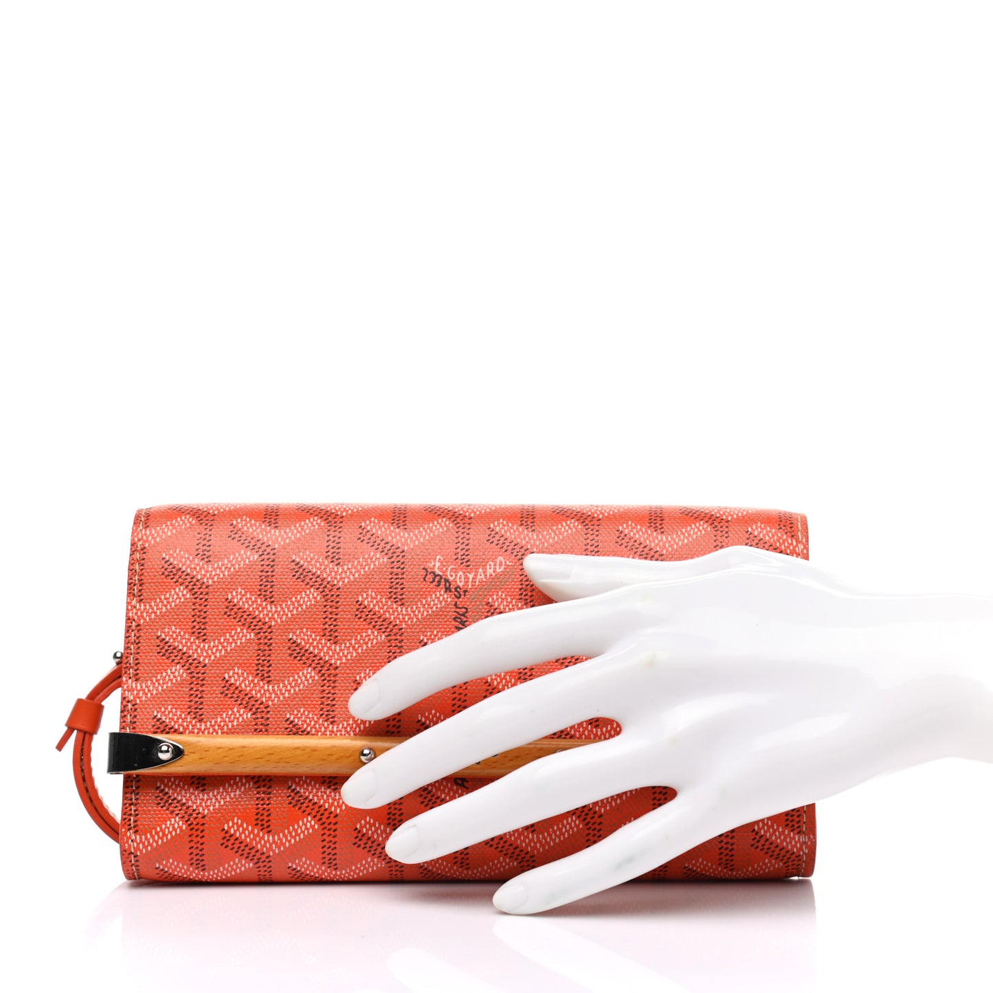 Goyardine Monte Carlo Mini Phone Case Orange