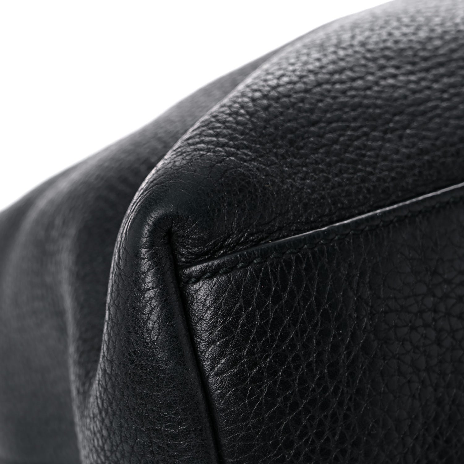 Gucci Pebbled Calfskin Medium Soho Chain Shoulder Bag Black 12 of 28