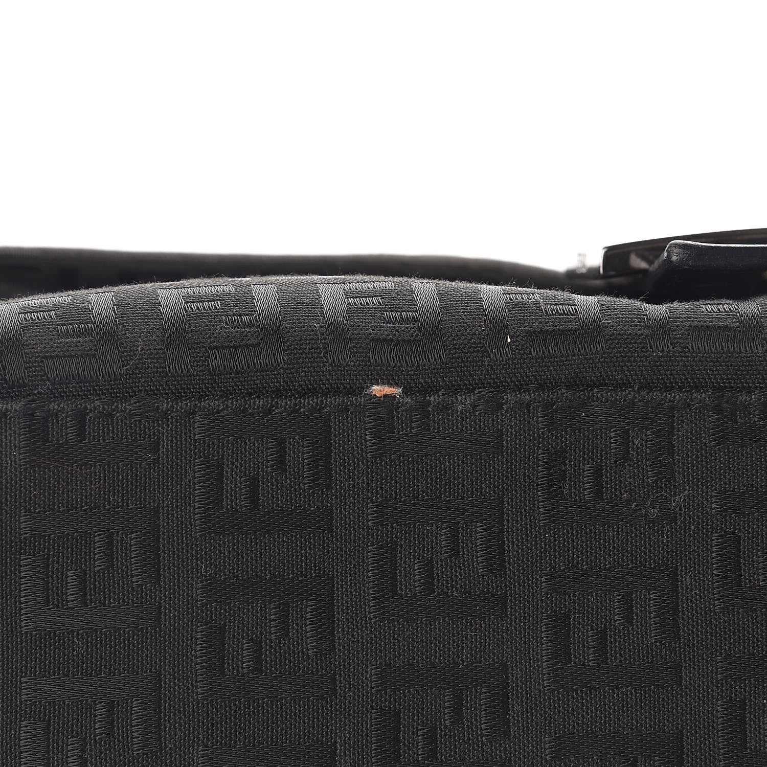 Fendi Zucchino Mama Baguette Black 15 of 15
