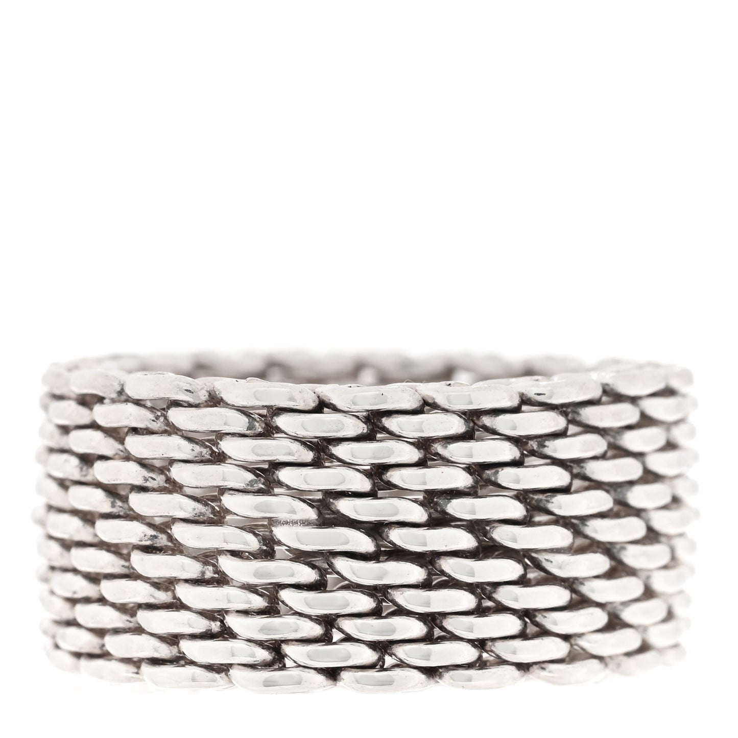 Sterling Silver Somerset Mesh Ring 52 6