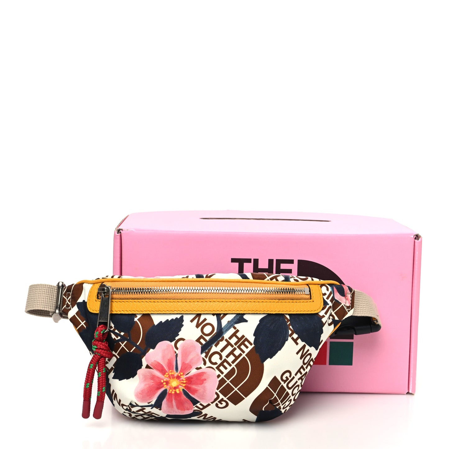 X THE NORTH FACE Econyl Nylon Floral Belt Bag Multicolor