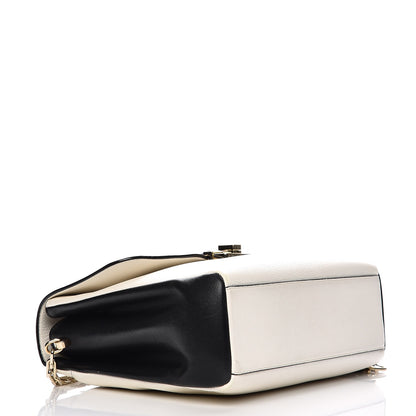 Christian Dior Calfskin Large Diorling Black Latte 4 of 12