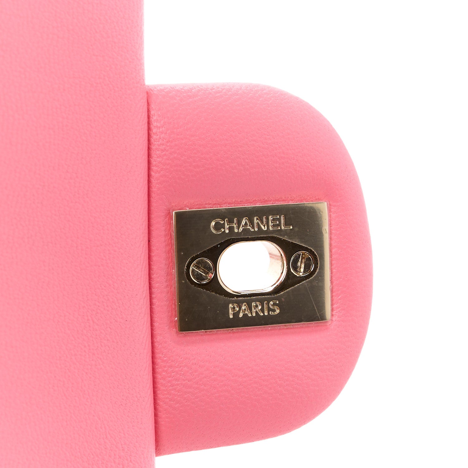 Chanel Lambskin Quilted Mini Rectangular Flap Pink 7 of 13