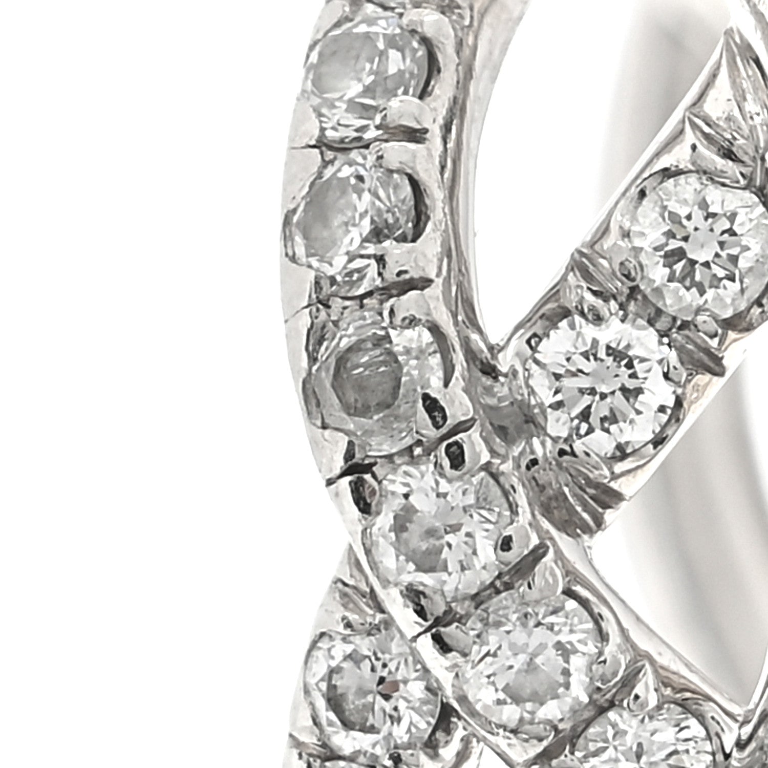 David Yurman Platinum Diamond Wisteria Band Ring 52 6 5 of 5