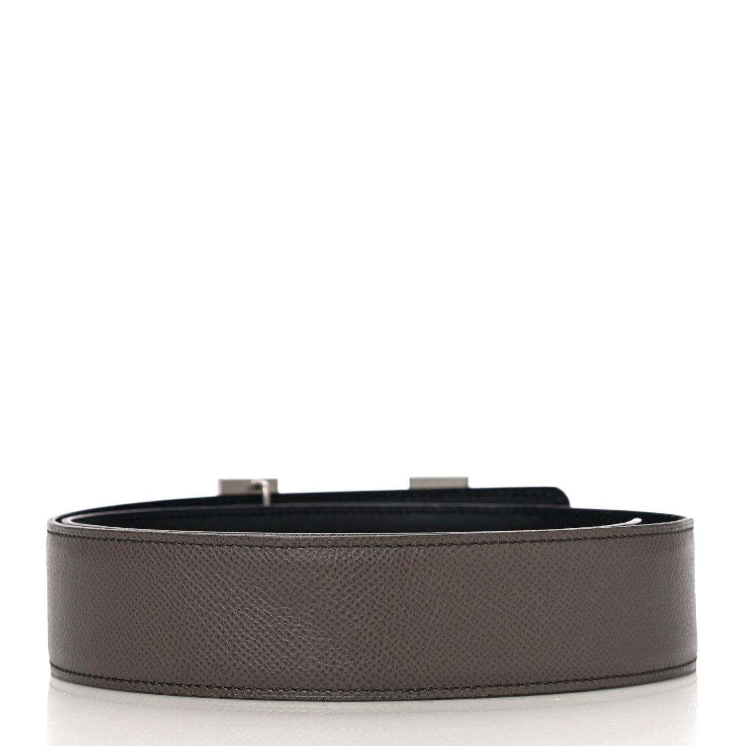 Hermes Epsom Swift 42mm Constance H 2 Belt 85 Etain Black 3 of 18