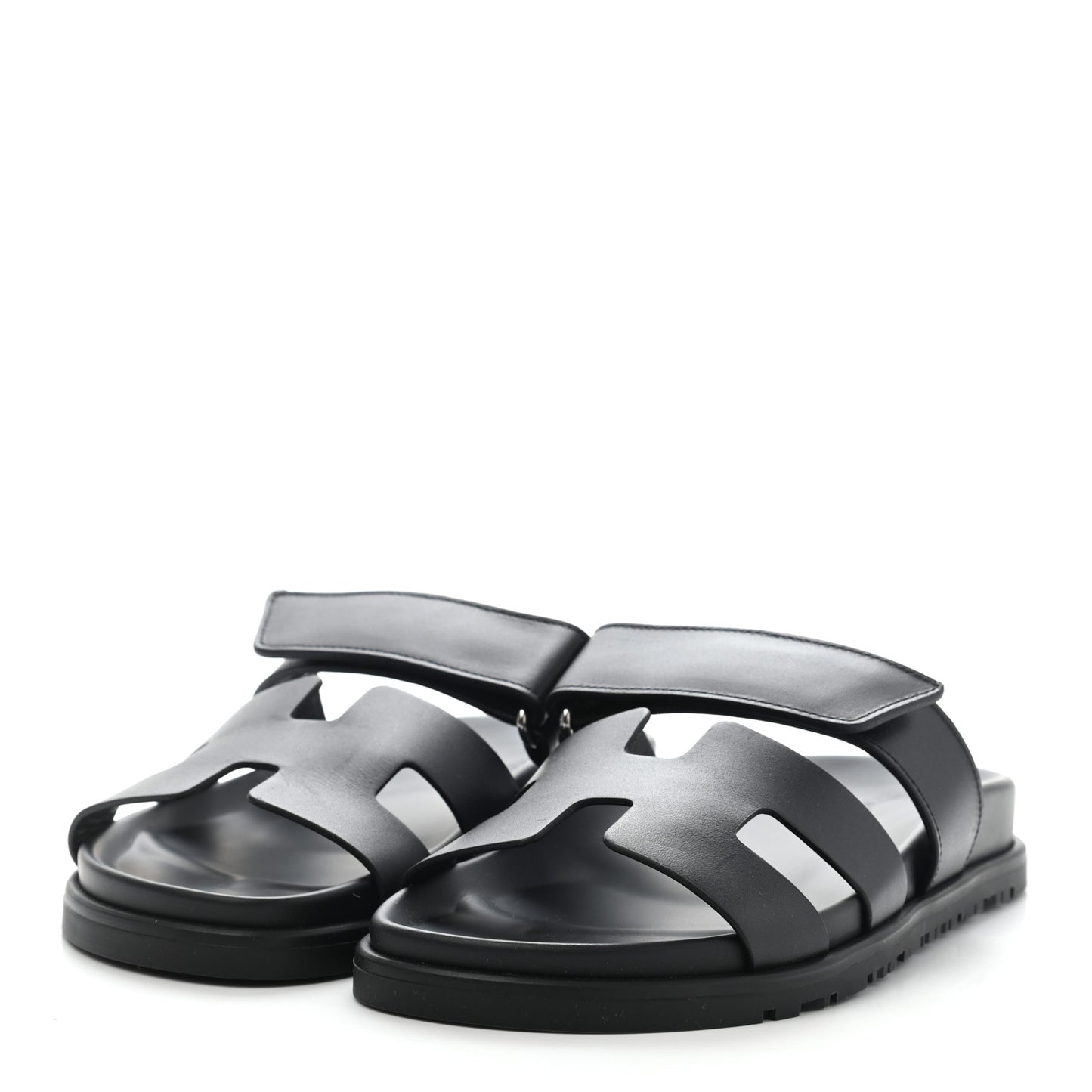 Calfskin Womens Chypre Sandals 36 Black