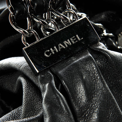 Chanel Lambskin Large Rock and Chain Hobo Black 8 of 8